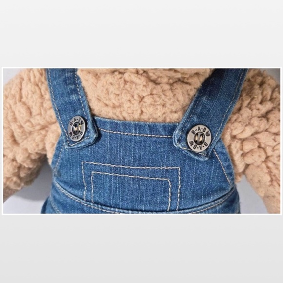 Build A Bear BAB Teddy Bear Tan Plush Stuffed Animal 2019 - Picture 3 of 14